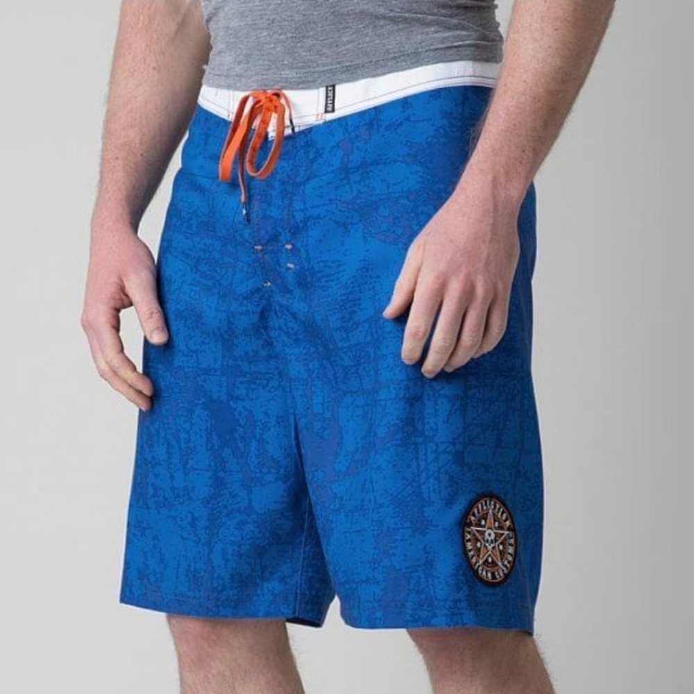 Affliction American Customs valve Board shorts